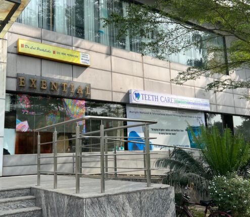 Dental Clinic NewTown 9 Exterior view of our New Town Dental Clinic in Kolkata