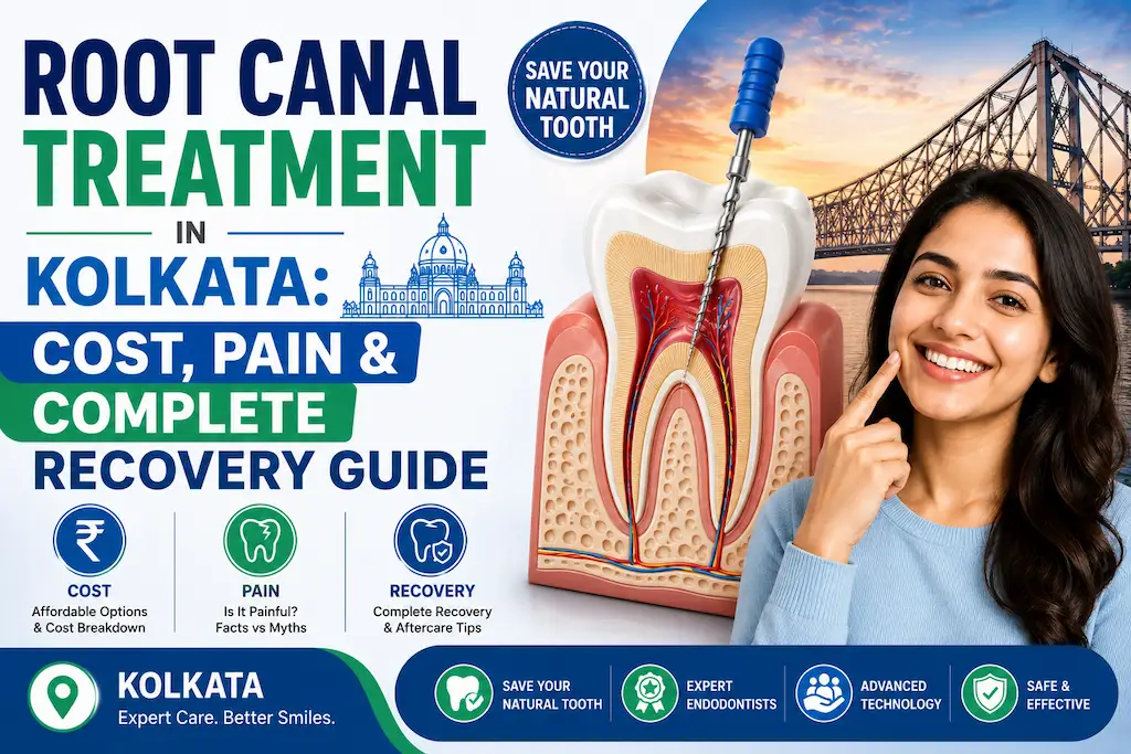Root Canal Treatment in Kolkata: Cost, Pain & Complete Recovery Guide 11 Root Canal Treatment in Kolkata: Cost, Pain & Complete Recovery Guide