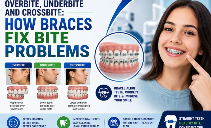 Overbite, Underbite and Crossbite: How Braces Fix Bite Problems 11 Overbite, Underbite and Crossbite: How Braces Fix Bite Problems