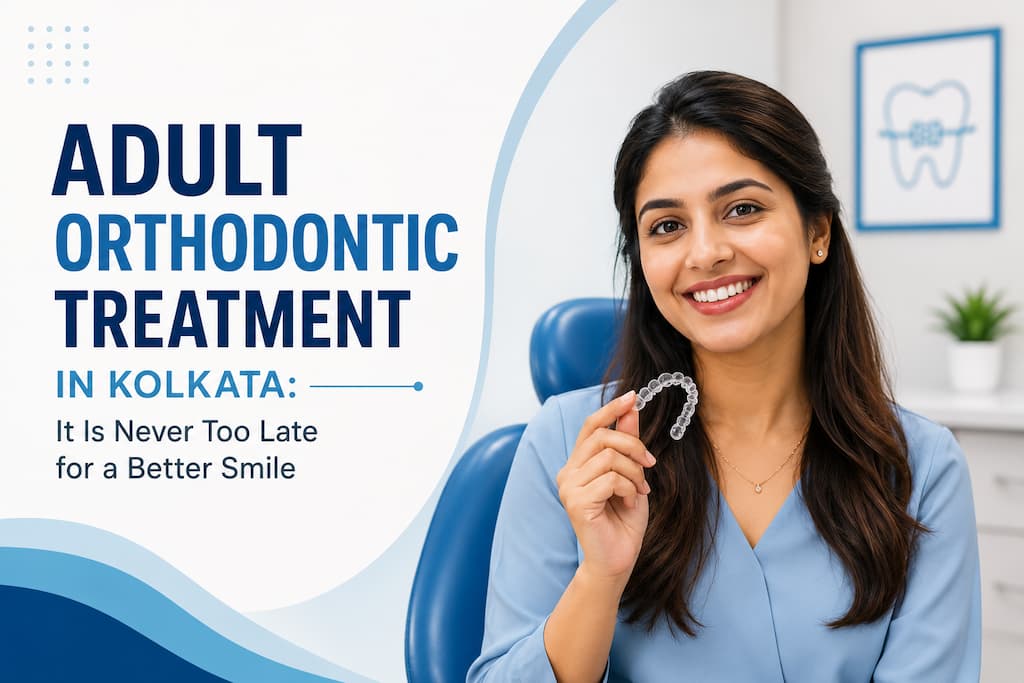 Adult Orthodontic Treatment in Kolkata It Is Never Too Late for a Better Smile
